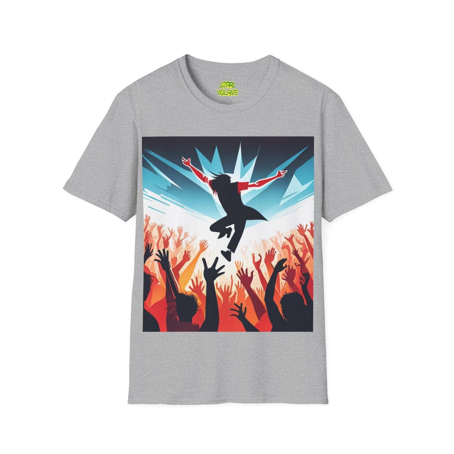 Concert Empowerment Unisex Softstyle T-Shirt - Lizard Vigilante