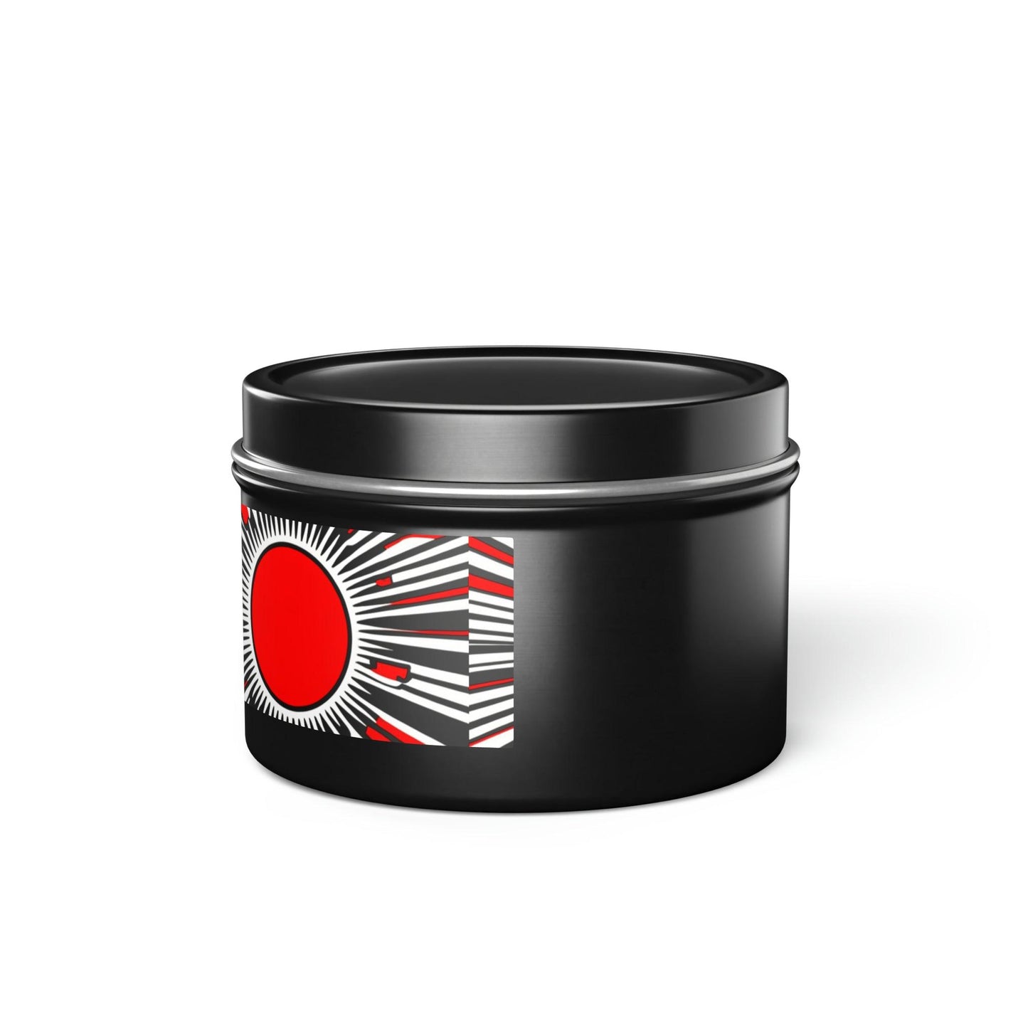 Red Circ Tin Candles - Lizard Vigilante