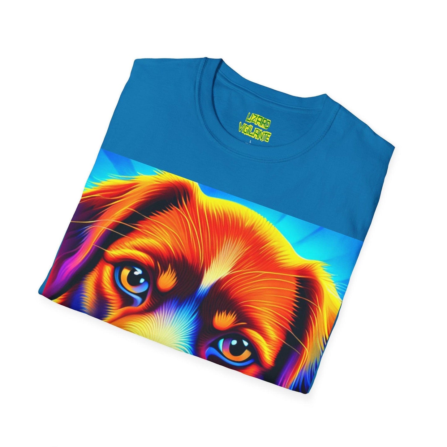 Prism Dog Unisex Softstyle T-Shirt - Lizard Vigilante