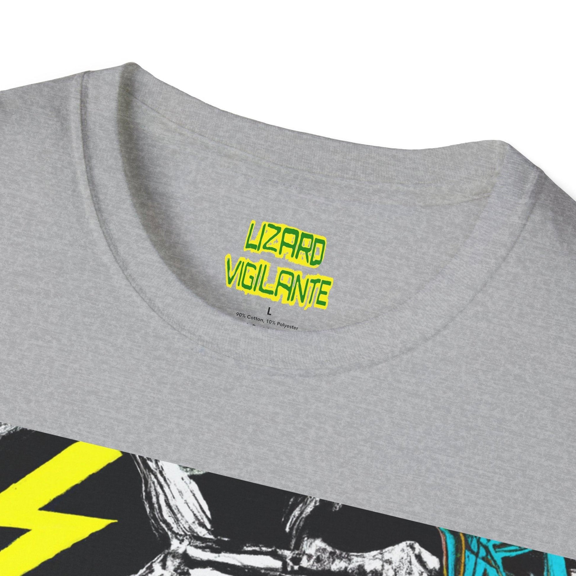 Lizard Vigilante Cens Unisex Softstyle T-Shirt - Lizard Vigilante