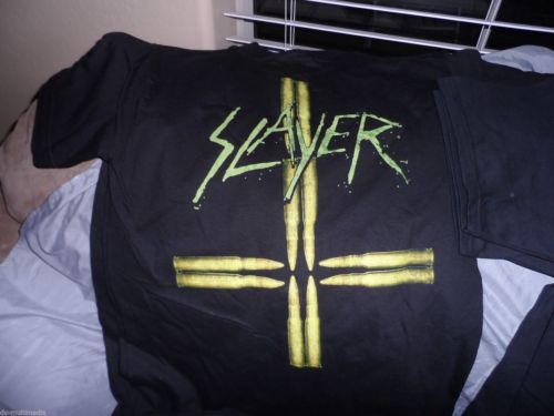 SLAYER - War Ensemble 2 sided T-Shirt ~NEVER WORN~ Small