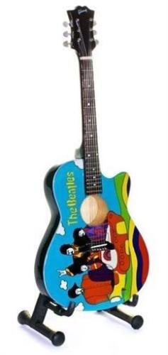 THE BEATLES - Yellow Submarine Acoustic Replica Guitar AXE HEAVEN ~Brand New