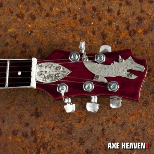 KEITH RICHARDS - 1981 Zemaitis Macabre 1:4 Scale Replica Guitar ~Axe Heaven