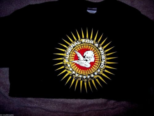 FUNERAL FOR A FRIEND - Cherub Angel With Wings T-Shirt ~New~ L