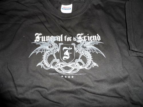 FUNERAL FOR A FRIEND - "Dragons" T-Shirt ~Never Worn~ L / XL