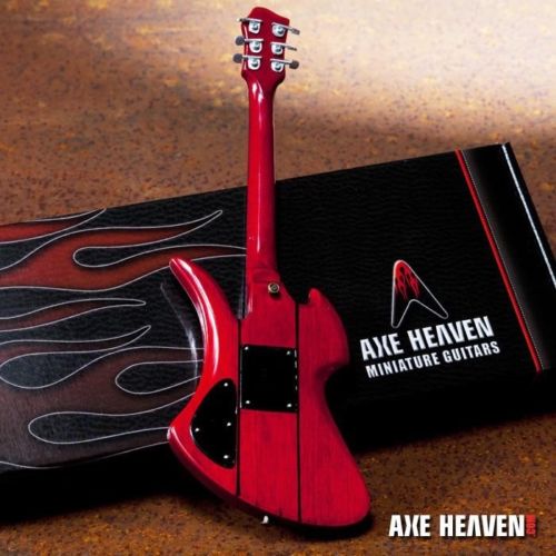 SLASH - Signature Red Stained Mockingbird 1:4 Scale Replica Guitar ~Axe Heaven