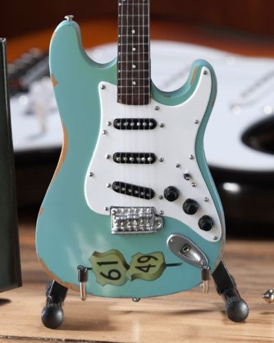 KENNY WAYNE SHEPHERD-Fender Strat Crossroads Blue 1:4 Replica Guitar~Axe Heaven~