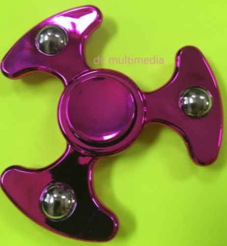 Metallic & Glow in the dark Tri FIDGET SPINNERS!