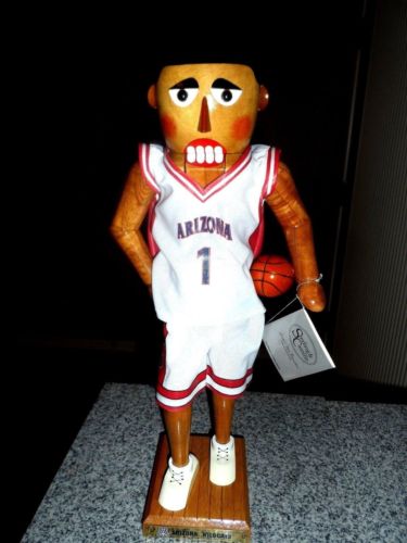 NCAA Basketball Nutcrackers-U of A, Hoosiers, Cornhuskers, USC ~Brand New w/ COA