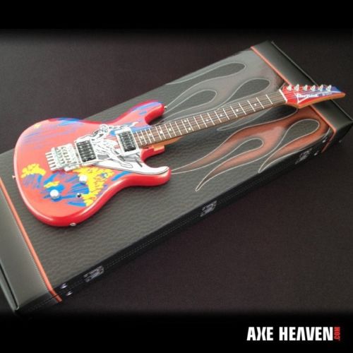 JOE SATRIANI -Surfing With The Alien Replica Ibanez 1:4 Scale Guitar~Axe Heaven
