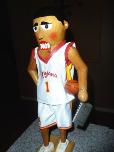 NCAA Basketball Nutcrackers-U of A, Hoosiers, Cornhuskers, USC ~Brand New w/ COA