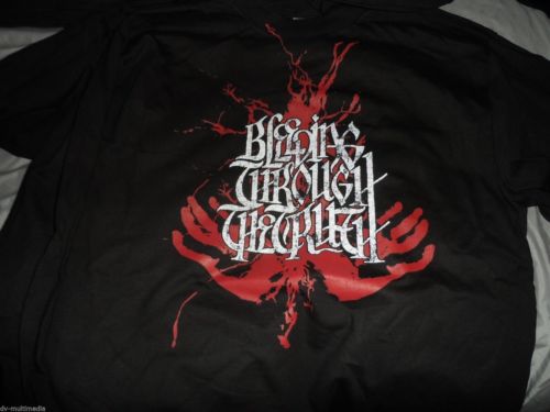 BLEEDING THROUGH - The Truth Tour long sleeved t-shirt ~NEVER WORN~ Sm / Med