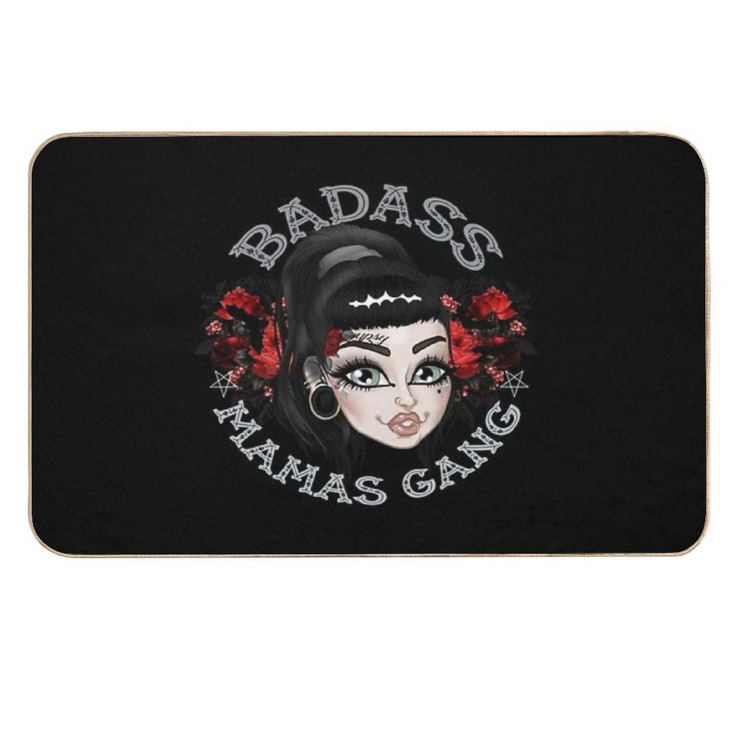 Badass Mamas Gang  Versatile Bath Mat