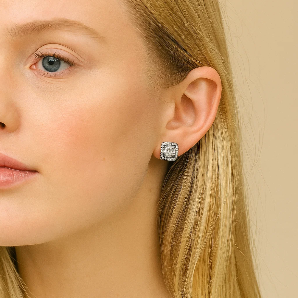 Katlyn Crystal Stud Earrings