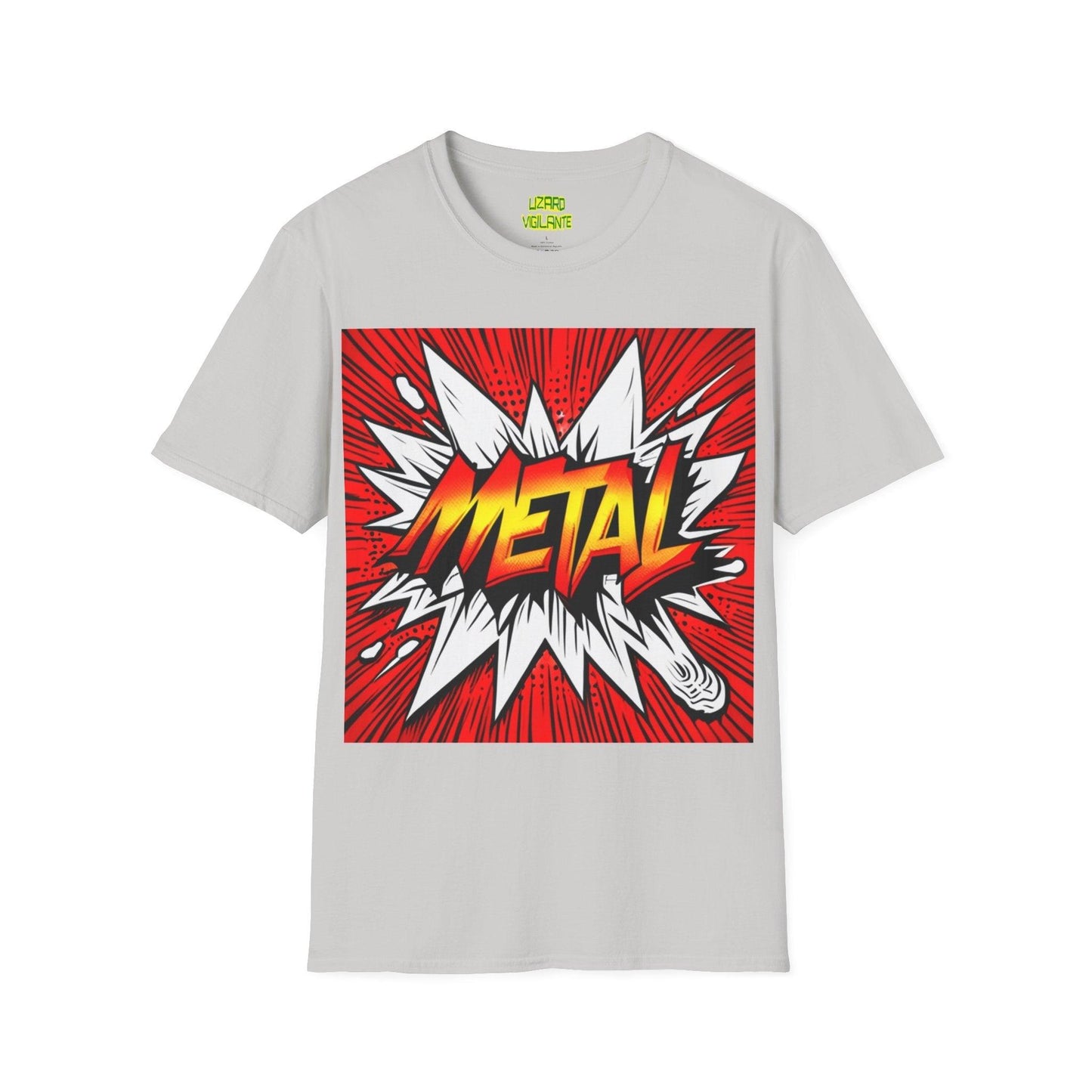 METAL KAPOW Unisex Softstyle T-Shirt - Lizard Vigilante