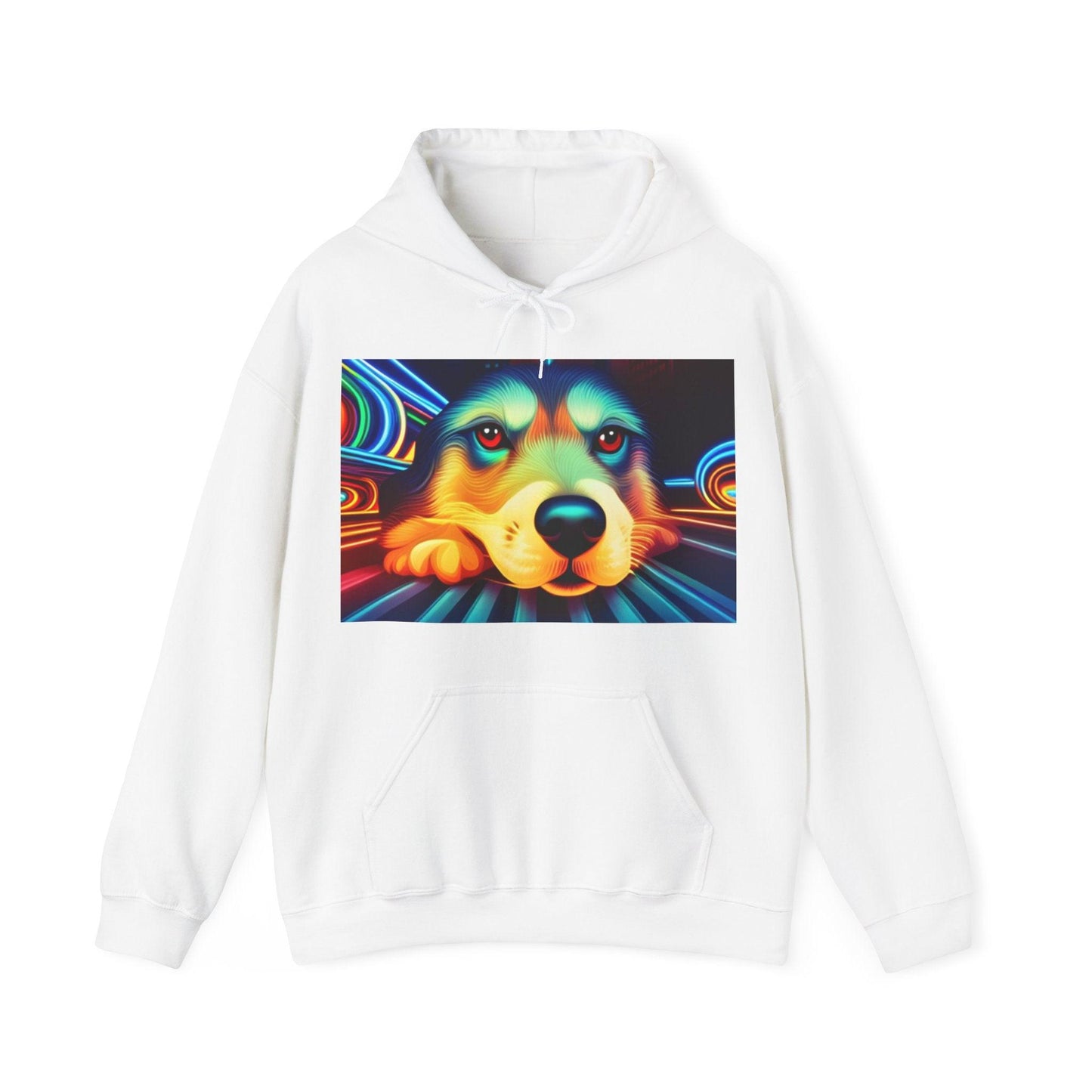 The Dog Album Unisex Heavy Blend™ Hooded Sweatshirt - Lizard Vigilante