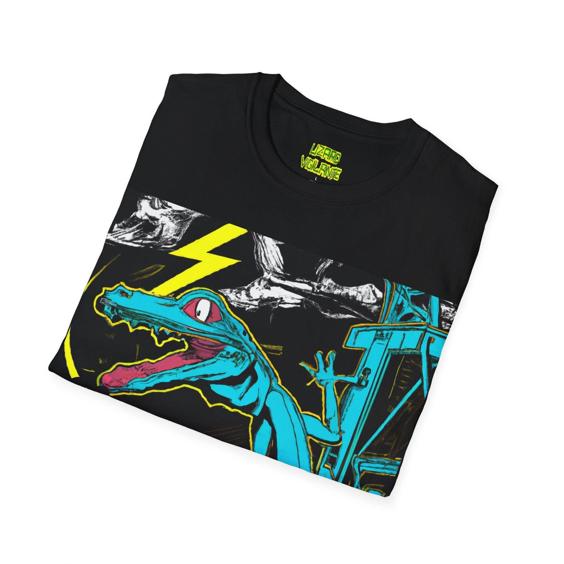 Lizard Vigilante Cens Unisex Softstyle T-Shirt - Lizard Vigilante