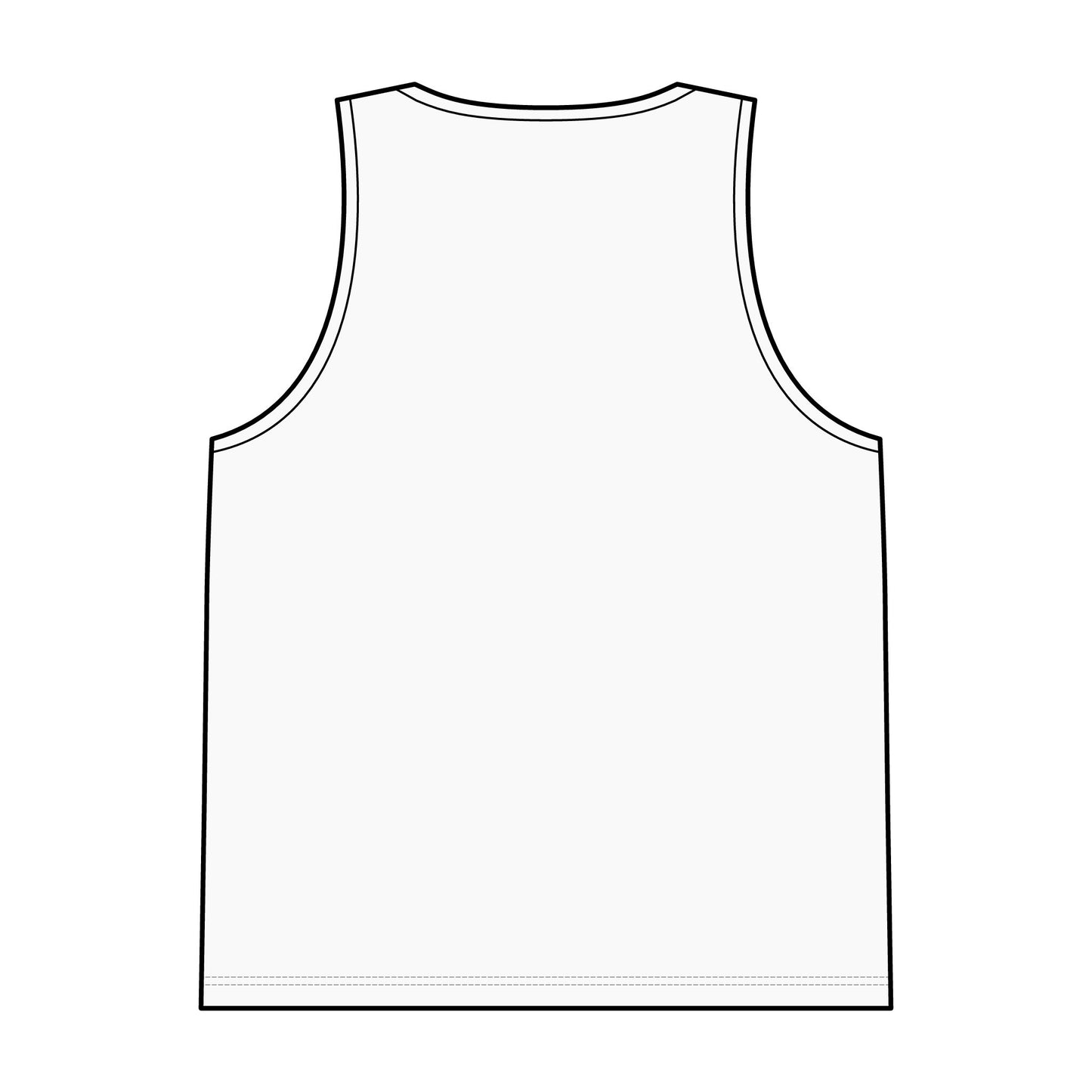 Anarchy Symbol Reversible Mesh Tank Top