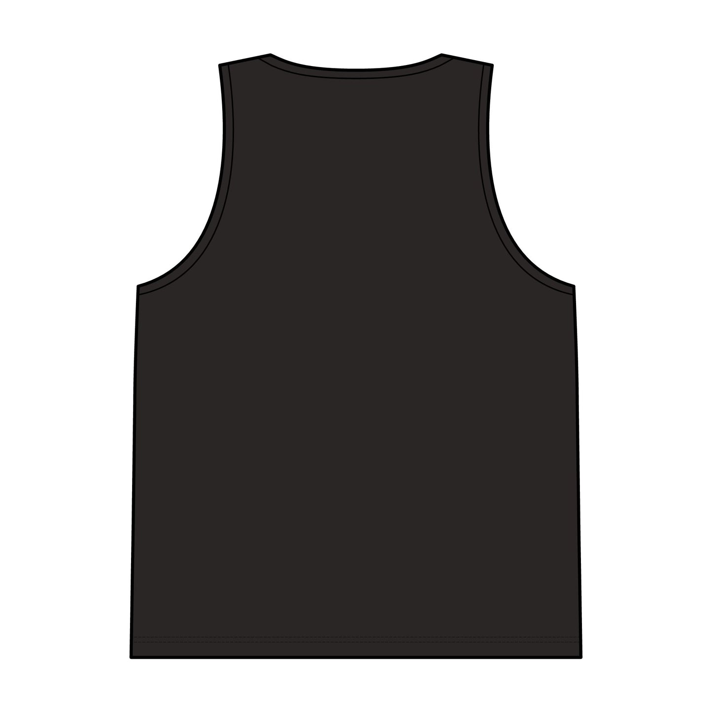 Anarchy Symbol Reversible Mesh Tank Top