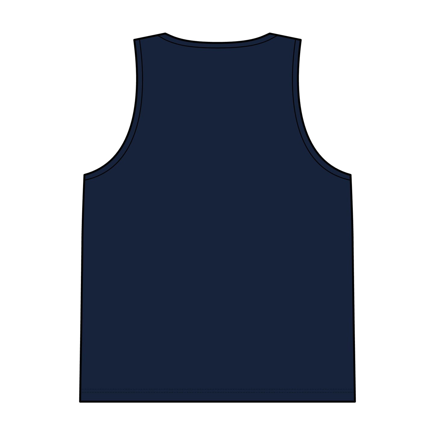 Anarchy Symbol Reversible Mesh Tank Top