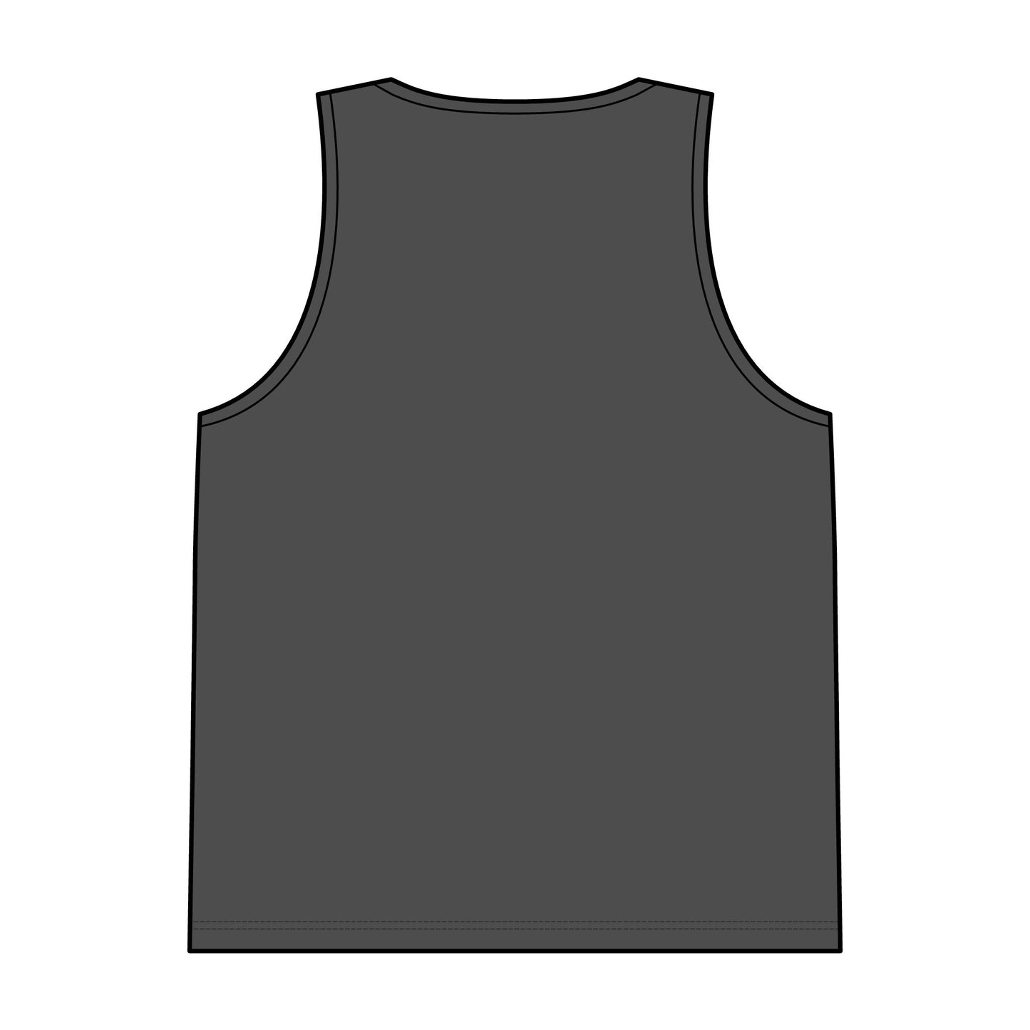 Anarchy Symbol Reversible Mesh Tank Top