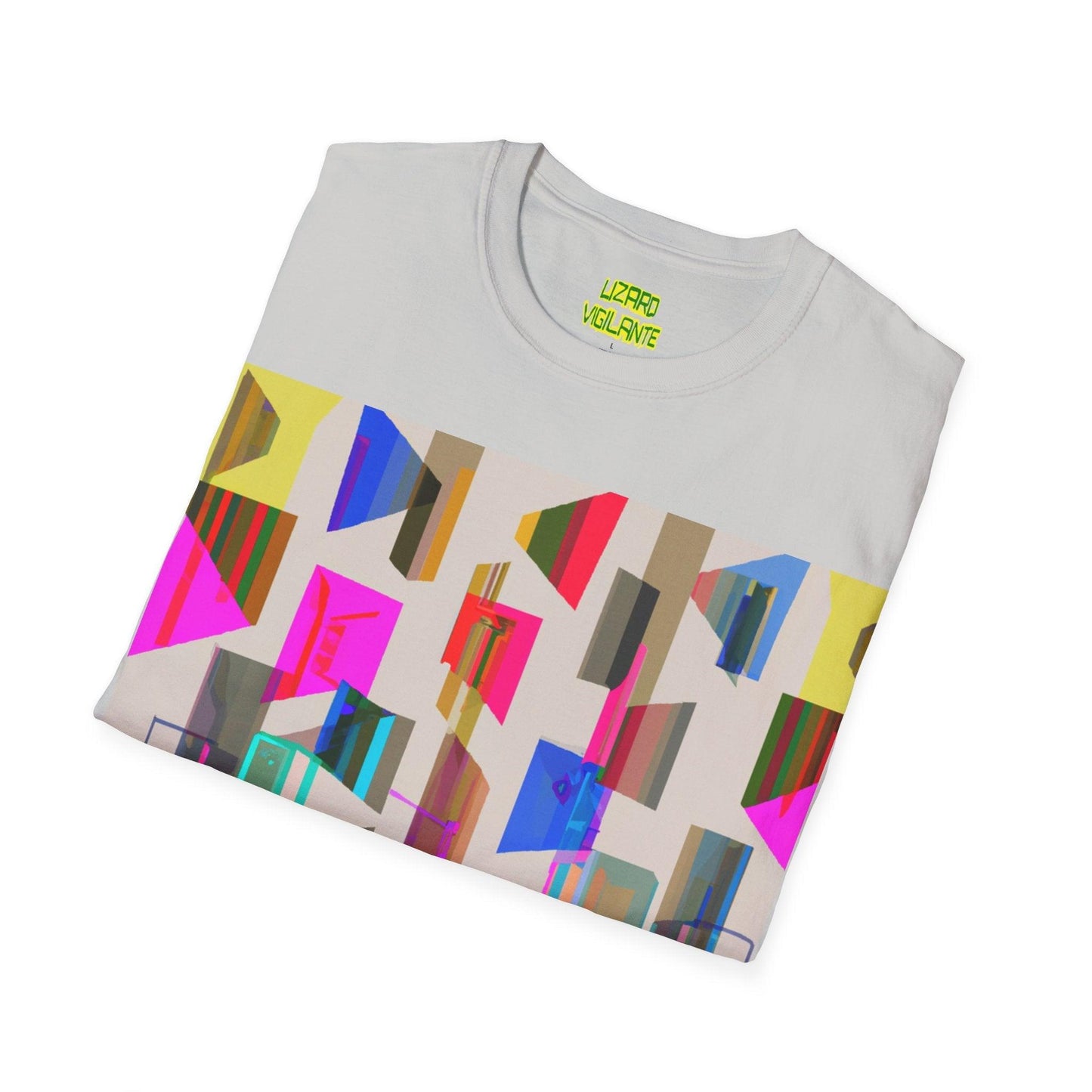 Watercolor Forms Unisex Softstyle T-Shirt - Lizard Vigilante