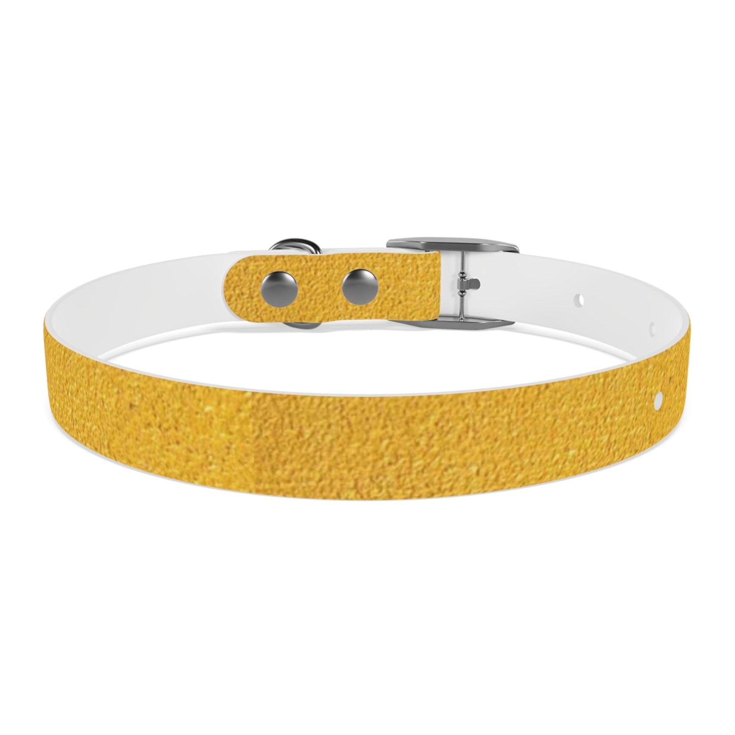 Faux Gold Dog Collar 4 Sizes S-XL - Lizard Vigilante