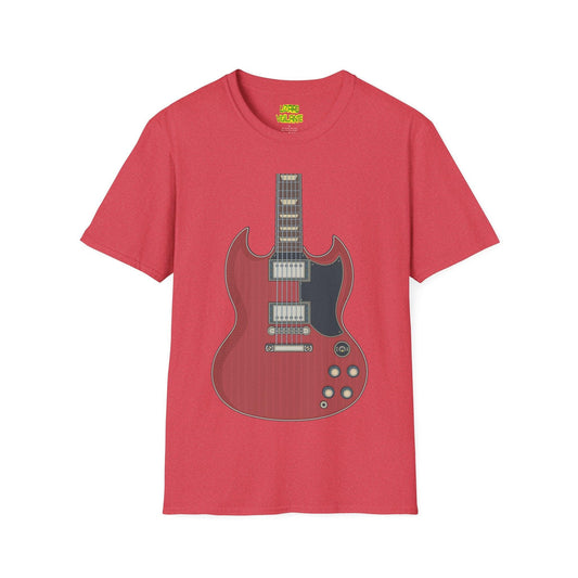 Iconic Red SG Unisex Softstyle T-Shirt - Lizard Vigilante