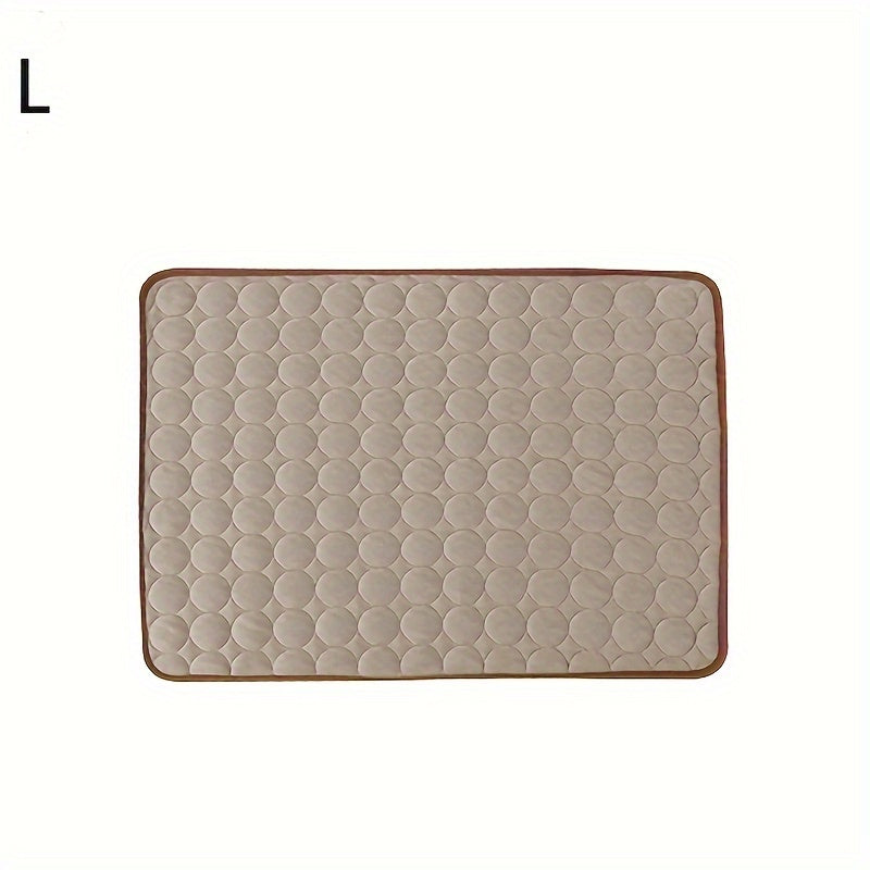 Ultimate Cooling Pet Bed Mat - Self-Cooling, Breathable, Summer Heat Relief, Orthopedic Support, Comfortable Sleeping Blanket for Dogs - Perfect for Hot Weather, Outdoor, and Indoor Use
