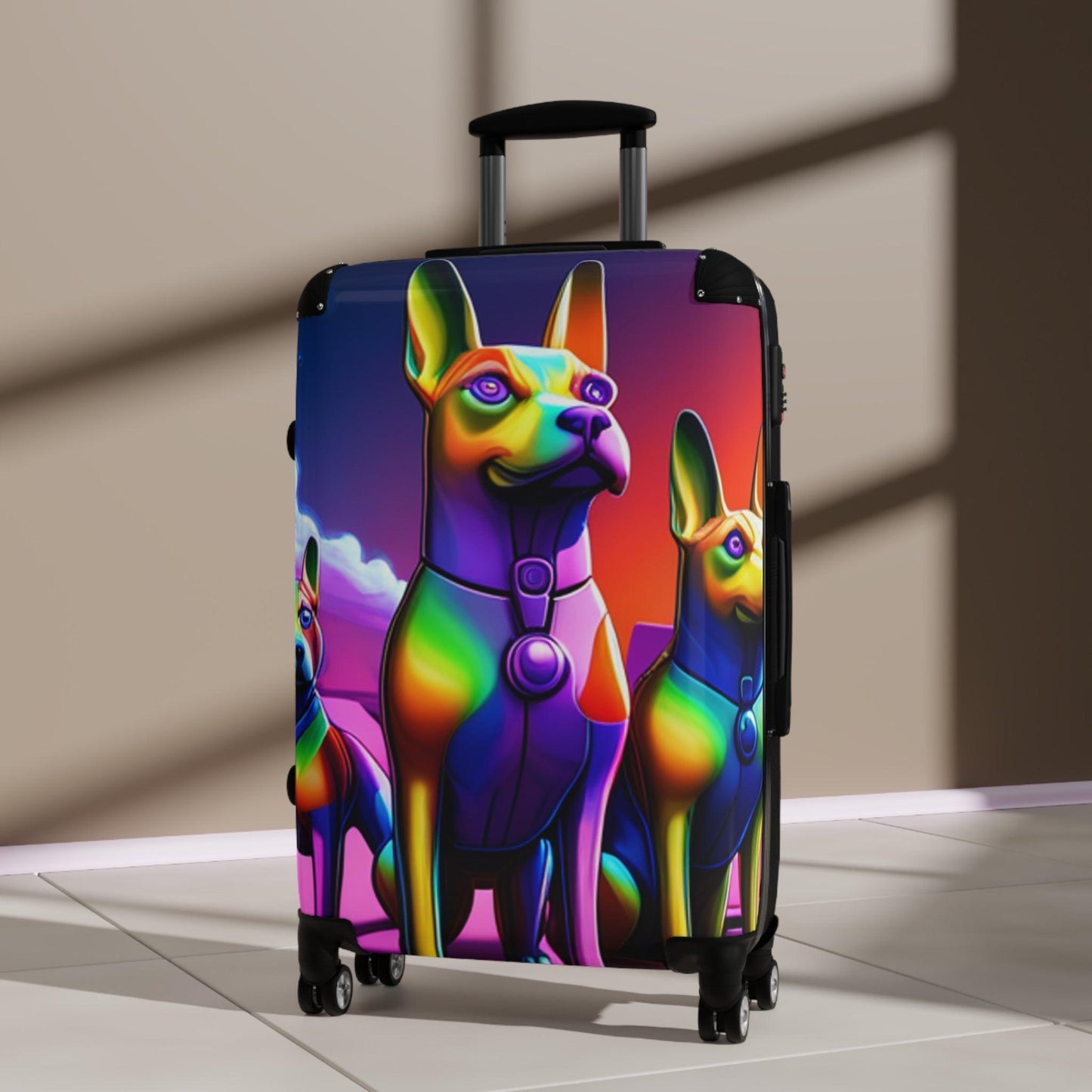 Plantetary Dogs Suitcase - Lizard Vigilante