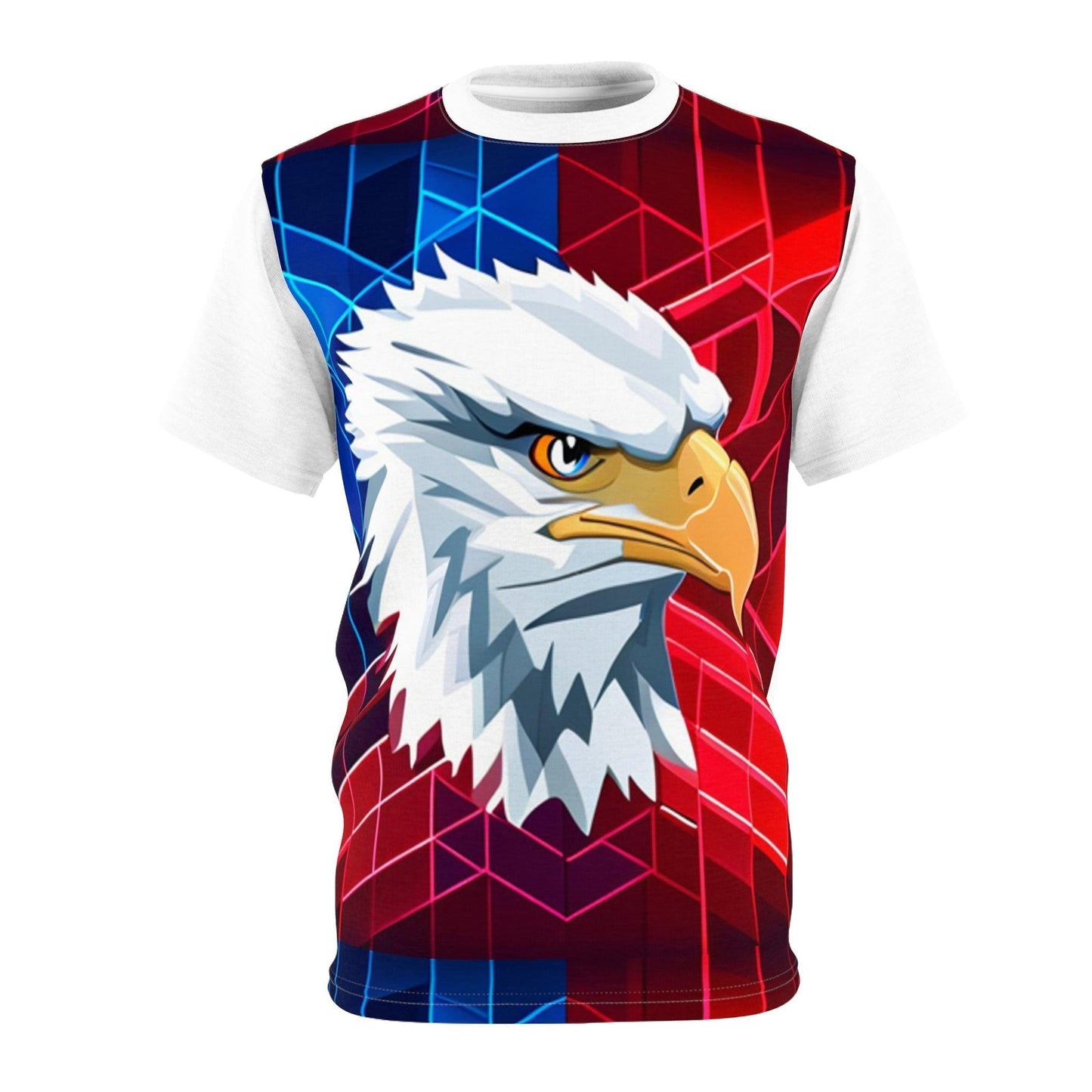 Geometric Eagle Bird Unisex Tee Shirt - Lizard Vigilante