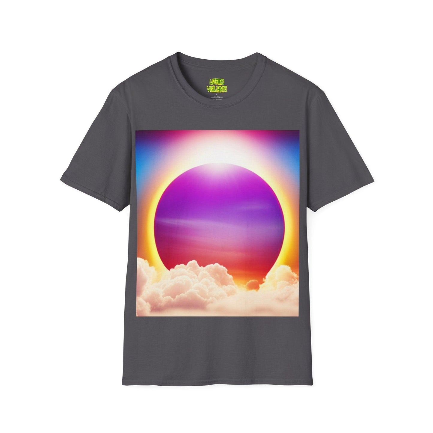 Mystical Purple Ball Unisex Softstyle T-Shirt - Lizard Vigilante