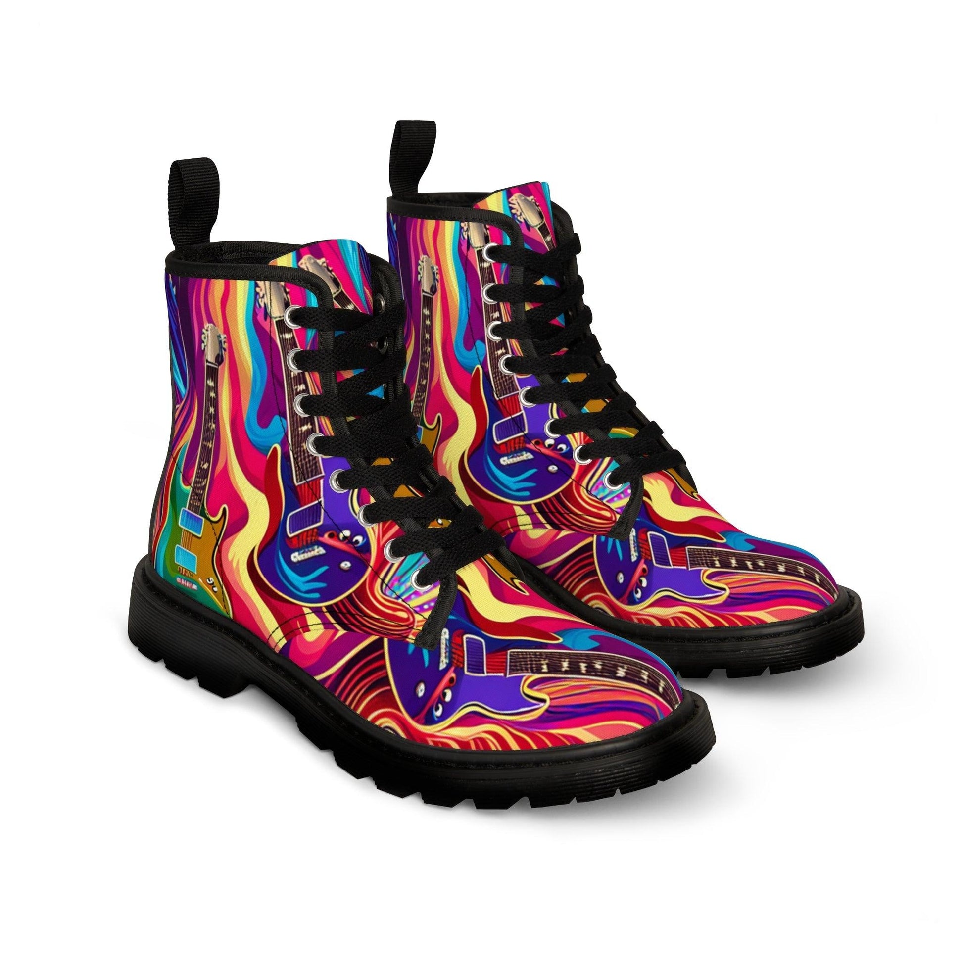 Thru The Always Men's Canvas Boots - Lizard Vigilante