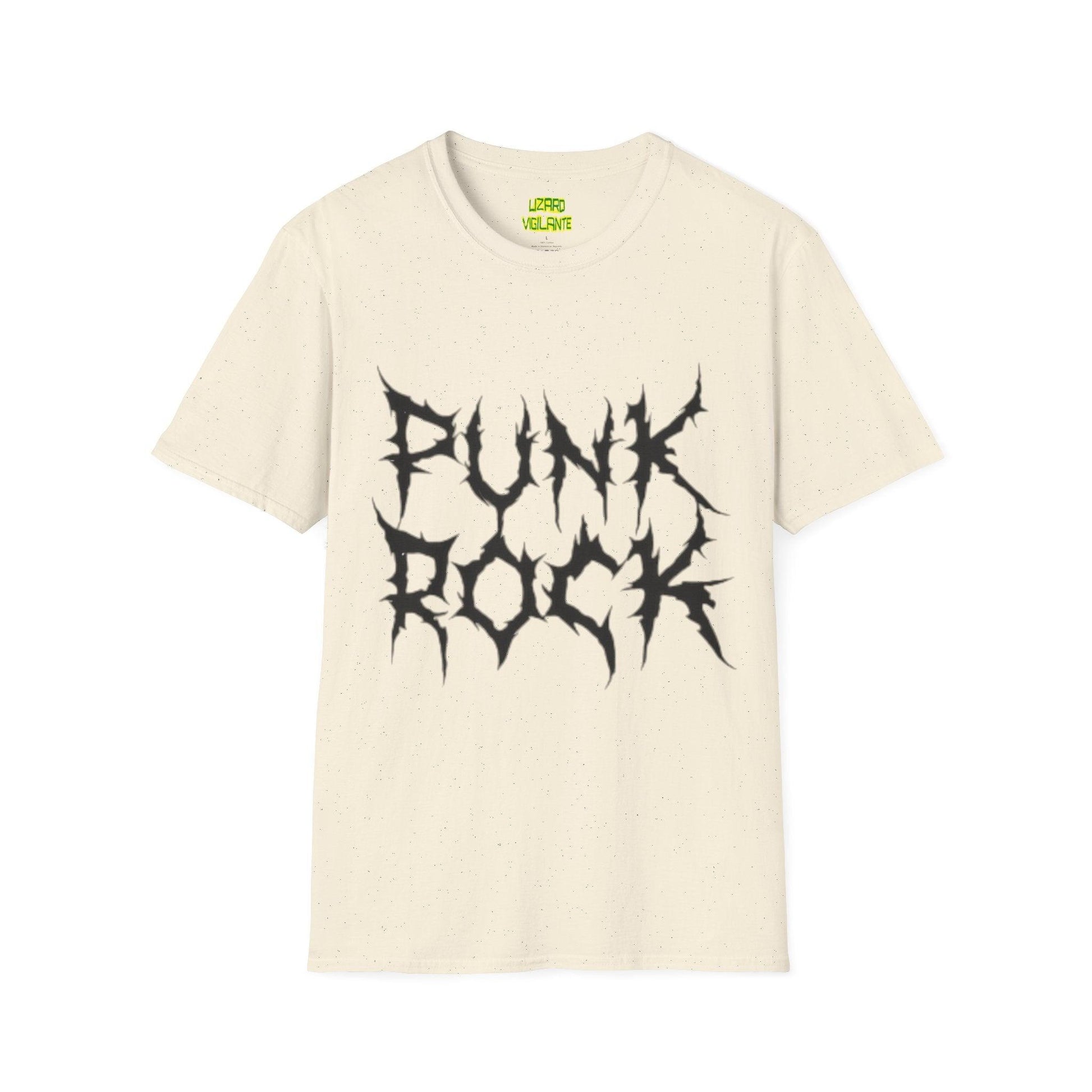 PUNK ROCK Unisex Softstyle T-Shirt - Lizard Vigilante