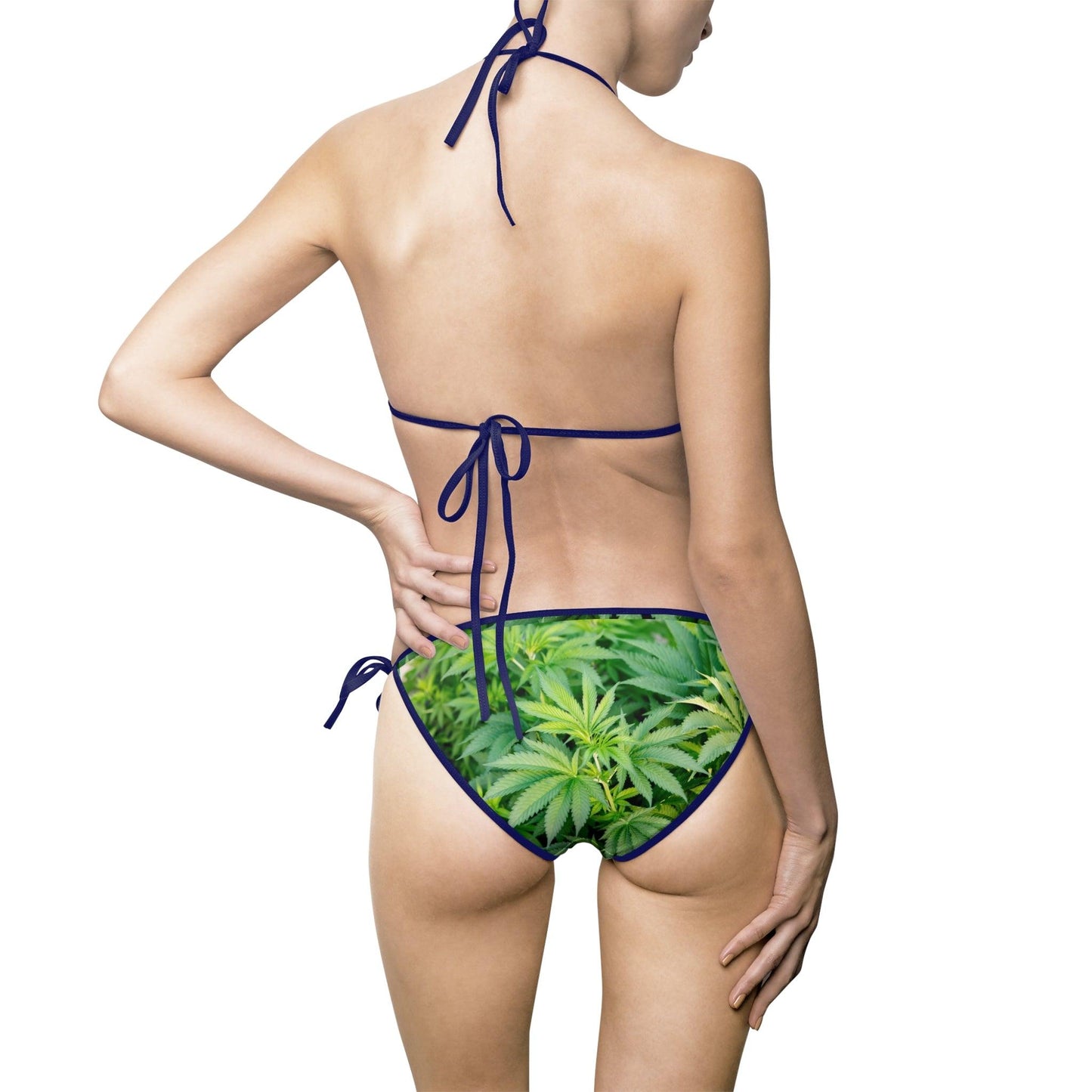 Doobie Weed Women's Bikini Swimsuit - Lizard Vigilante