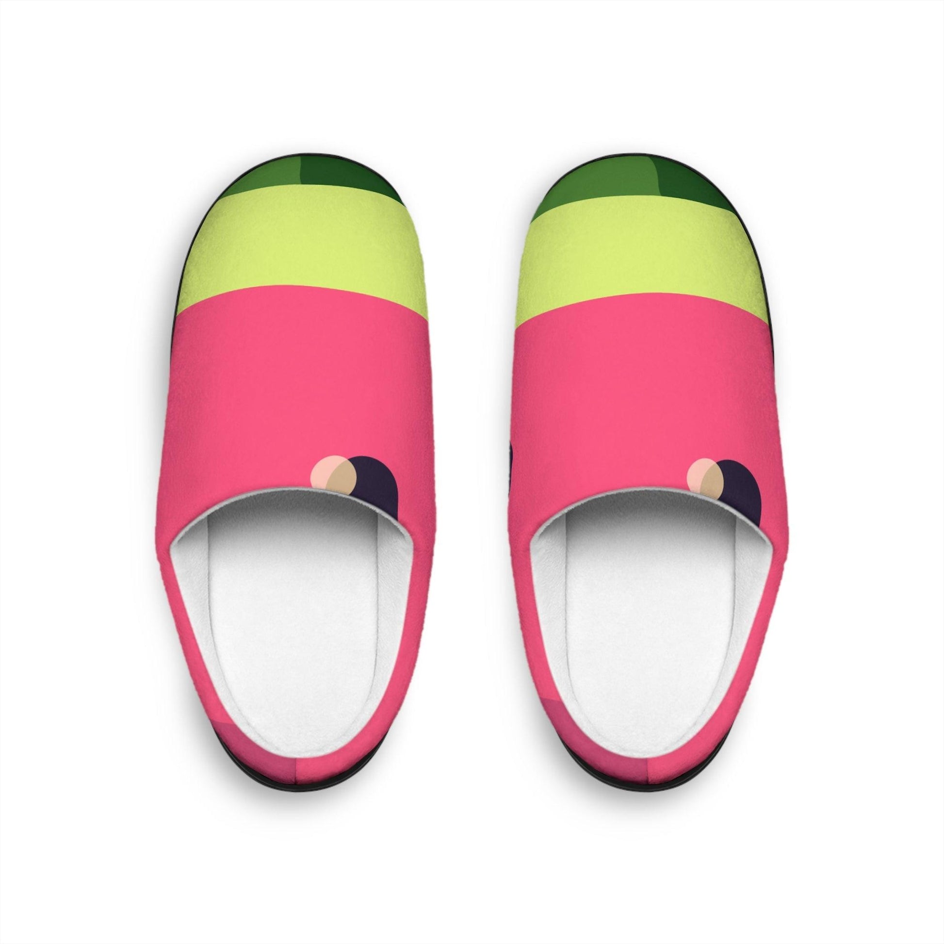 Watermelon Men's Indoor Slippers - Lizard Vigilante