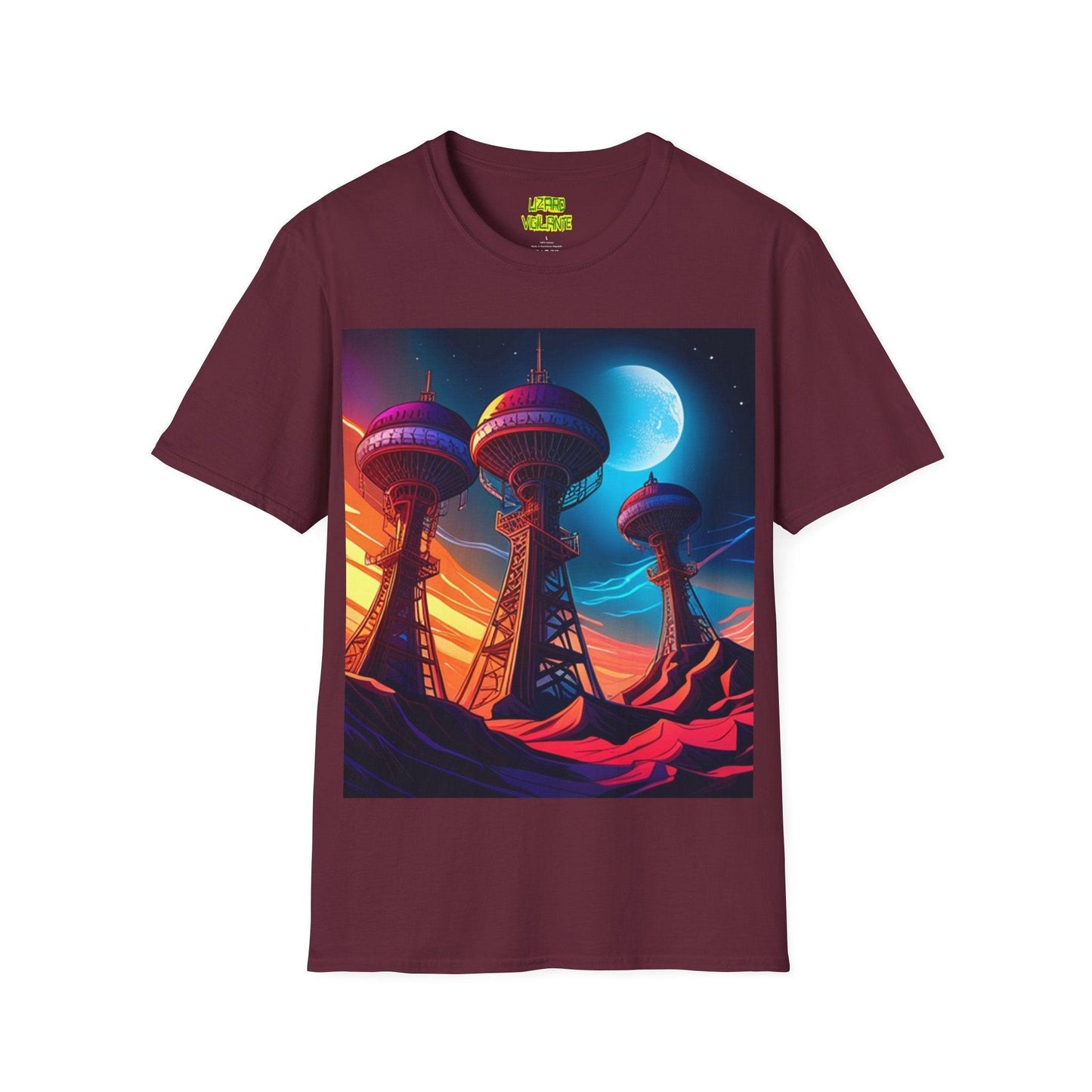 Interplanetary Transmission Unisex Softstyle T-Shirt - Lizard Vigilante