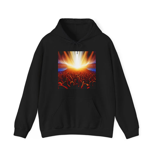 Country/DJ/Rock/Metal Concert Unisex Heavy Blend™ Hooded Sweatshirt - Lizard Vigilante