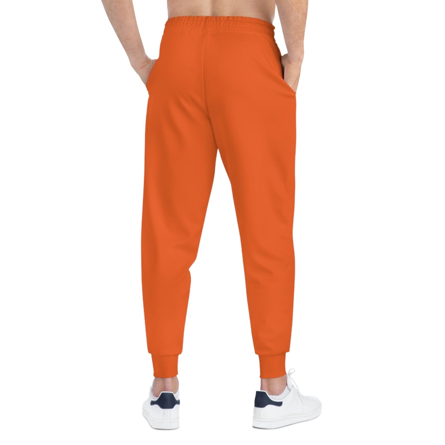 Comfortable Athletic Joggers - Orange - Lizard Vigilante