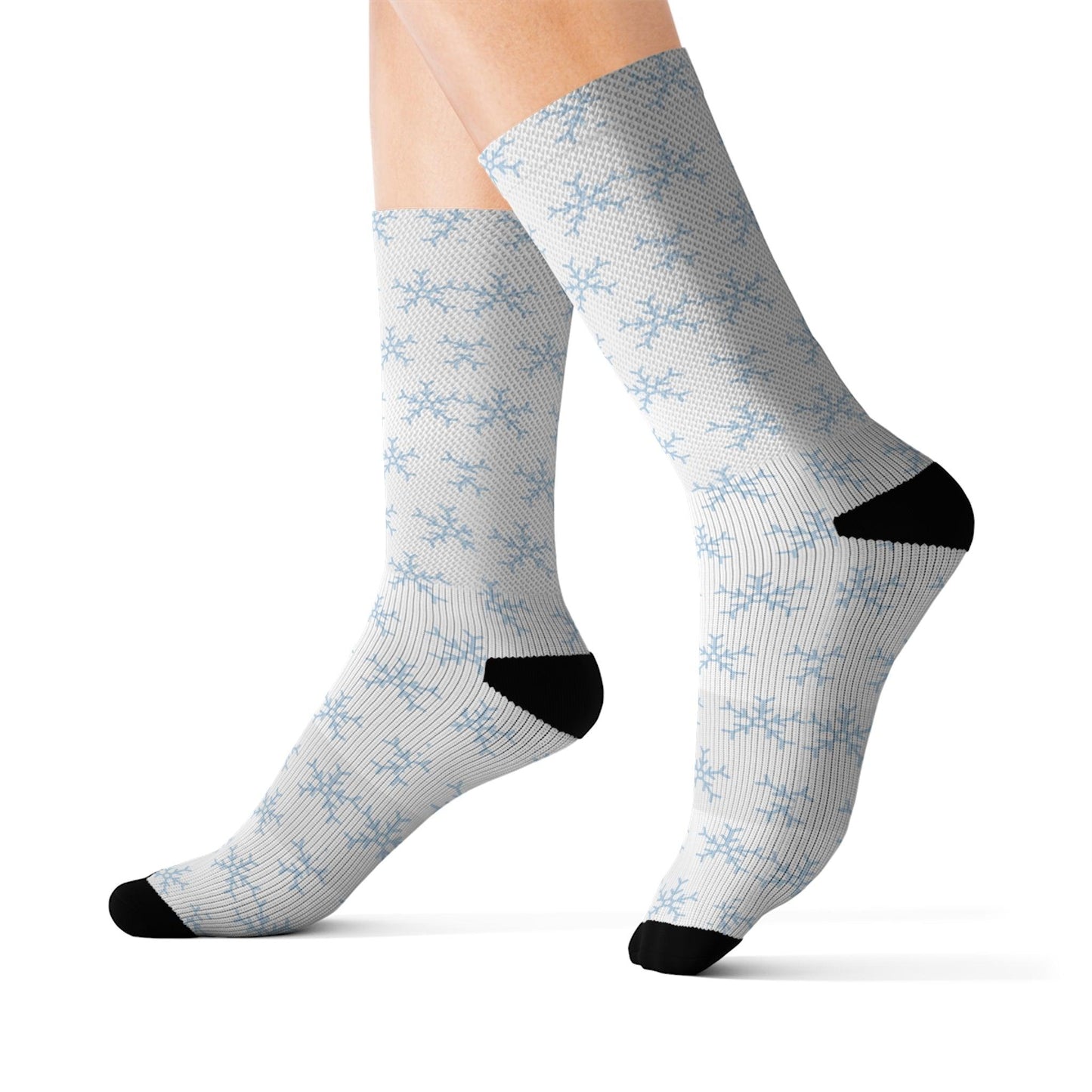 SnowFlakes Sublimation Socks - Lizard Vigilante