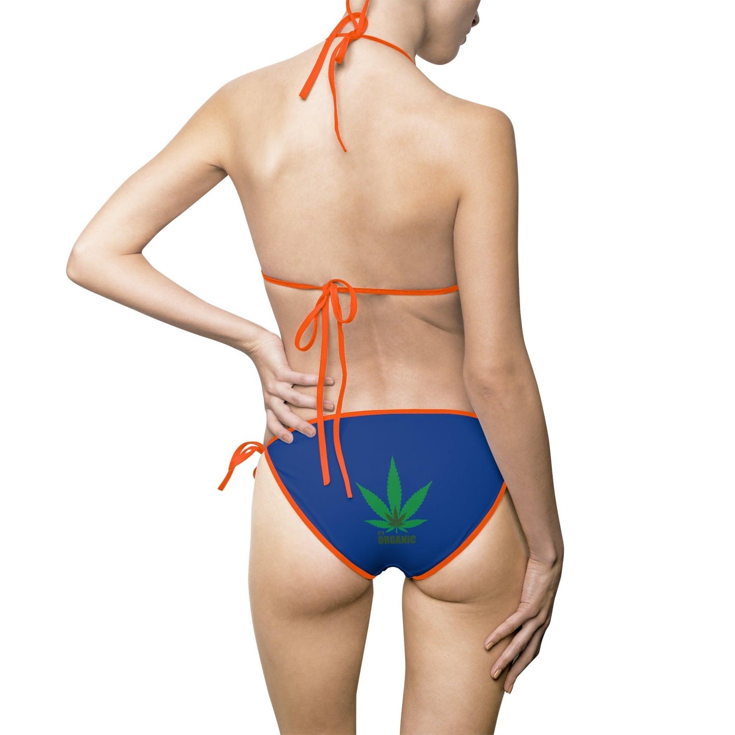 Weed Woman's Bikini Swimsuit (AOP) - Lizard Vigilante