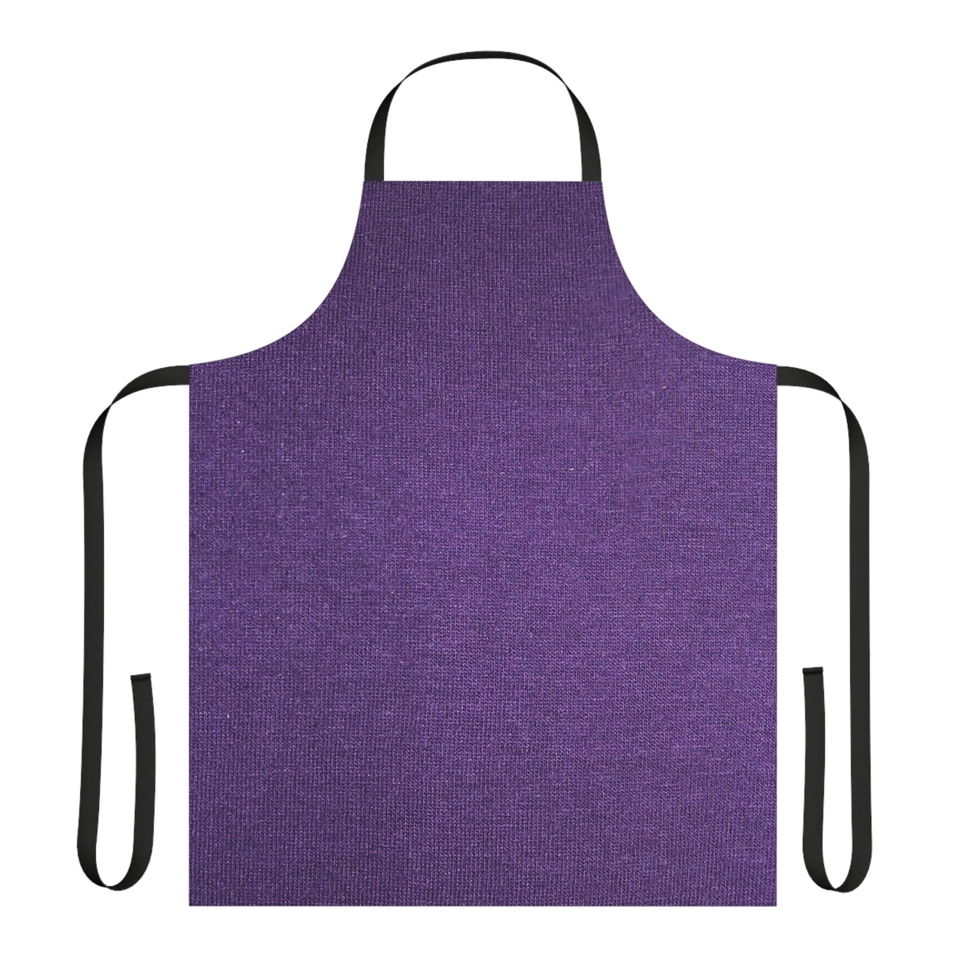 Faux Purple Silk Apron - Lizard Vigilante