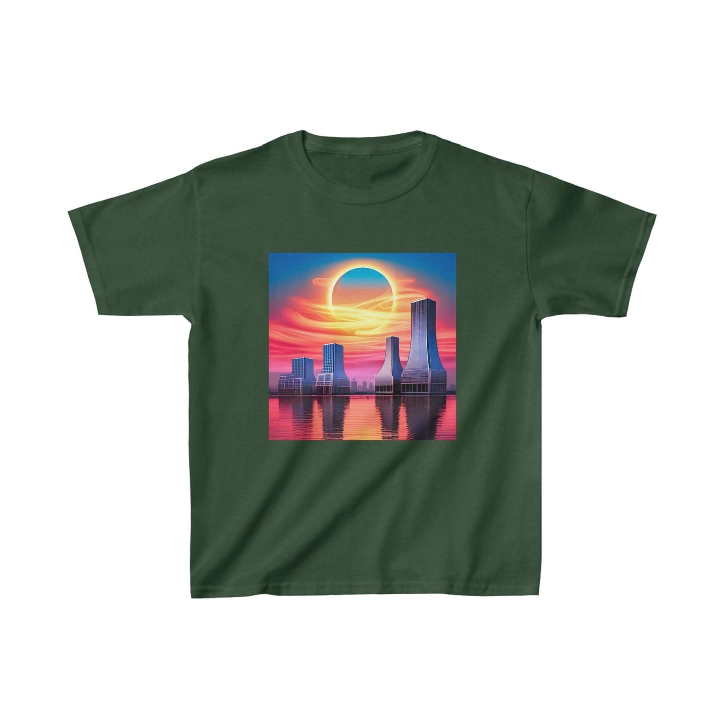 WhereCity Kids Heavy Cotton™ Tee - Lizard Vigilante