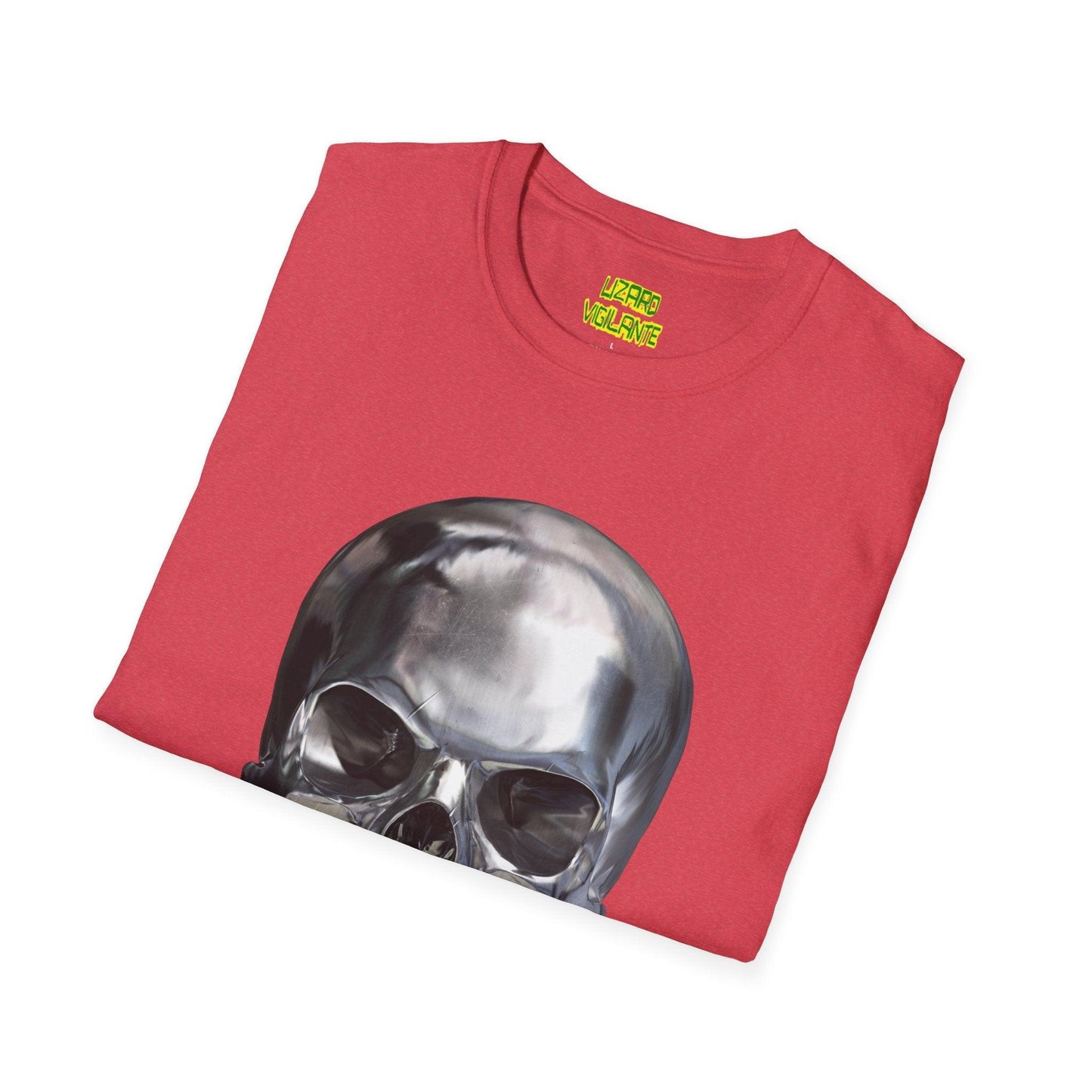 Shining Skull Unisex Softstyle T-Shirt - Lizard Vigilante