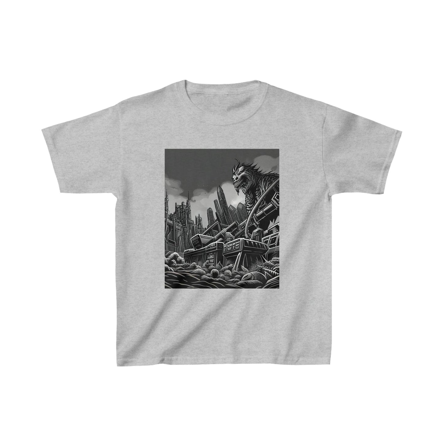 Monst Kids Heavy Cotton™ Tee - Lizard Vigilante