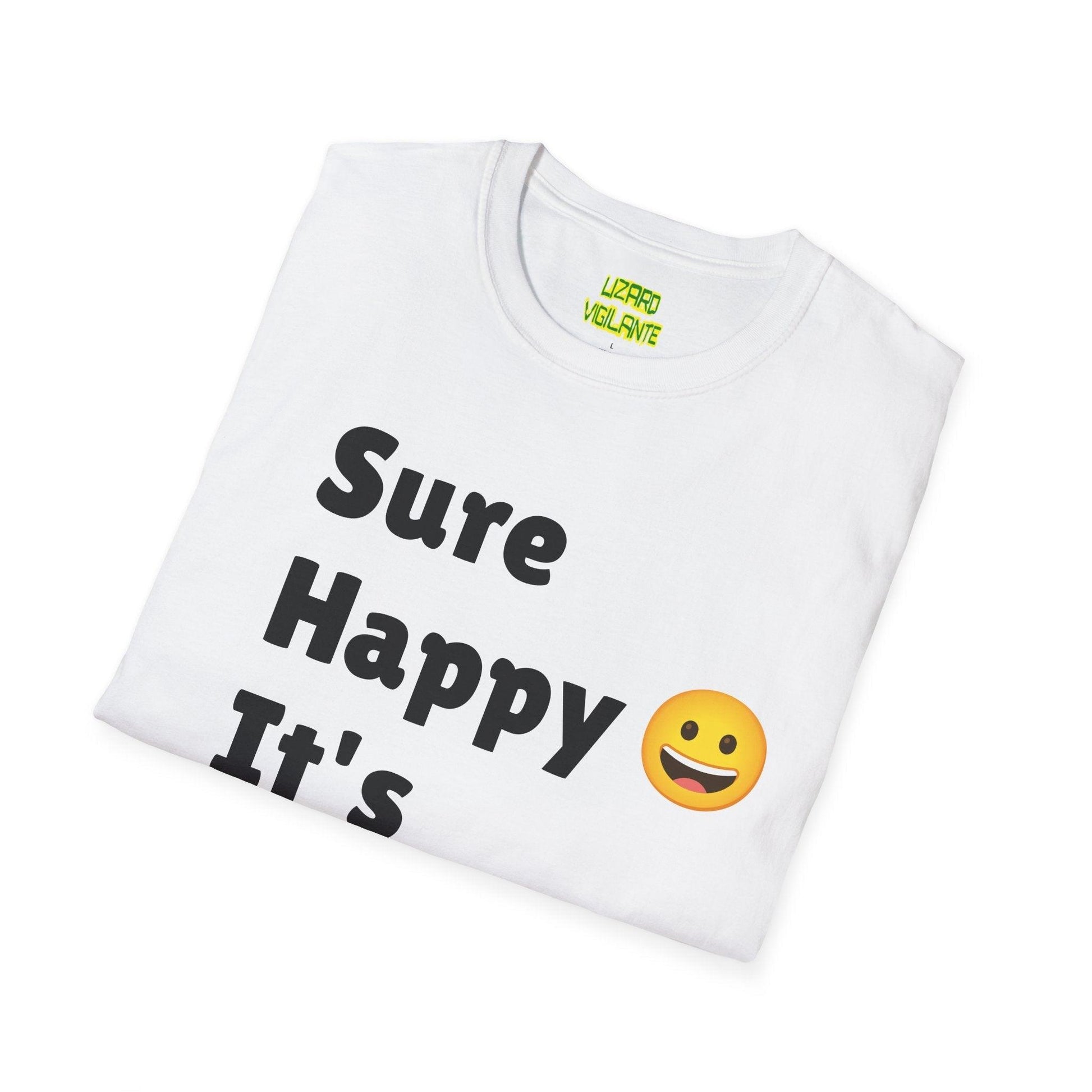 Sure Happy It's Thursday Unisex Softstyle T-Shirt - Lizard Vigilante