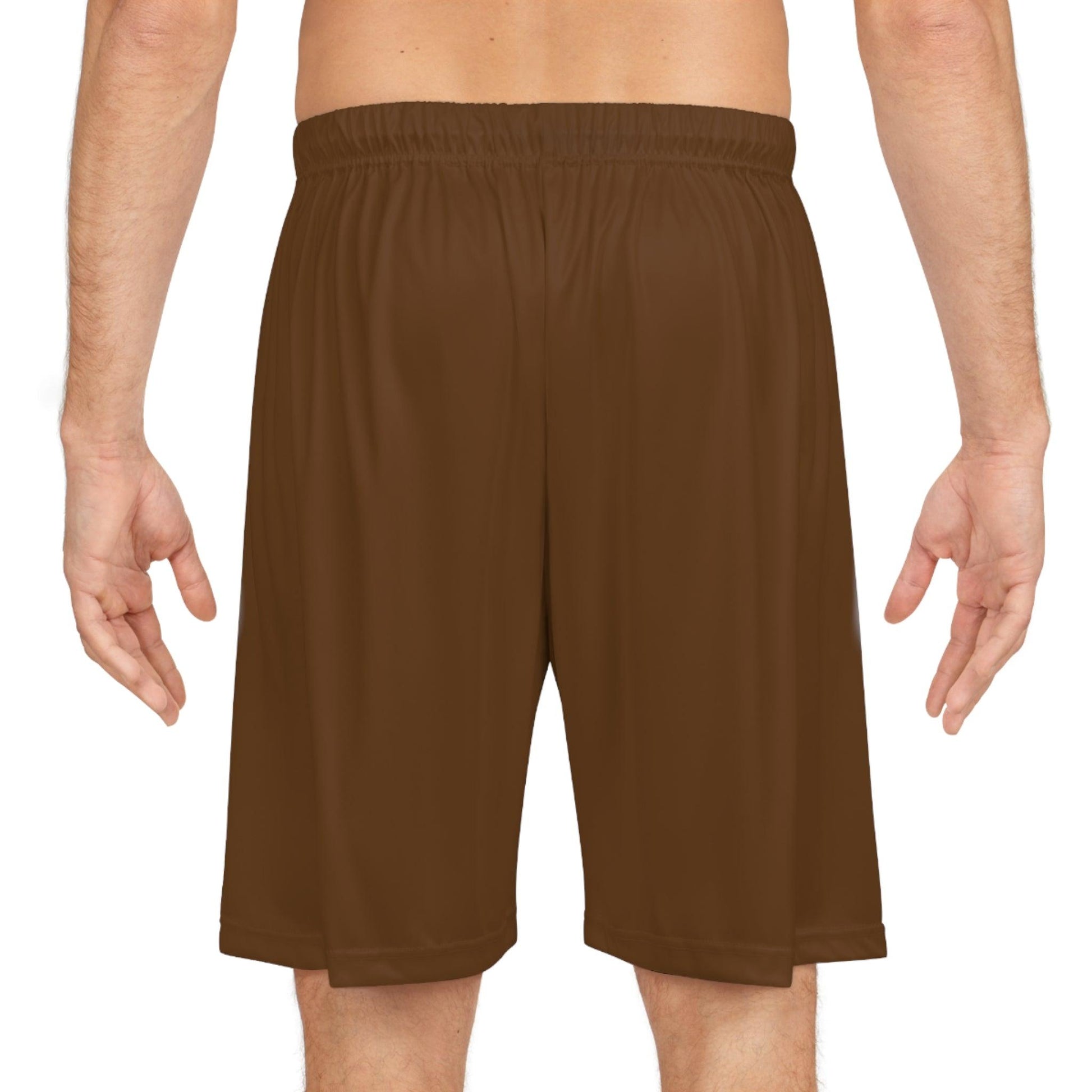 Basketball Shorts - Brown - Lizard Vigilante