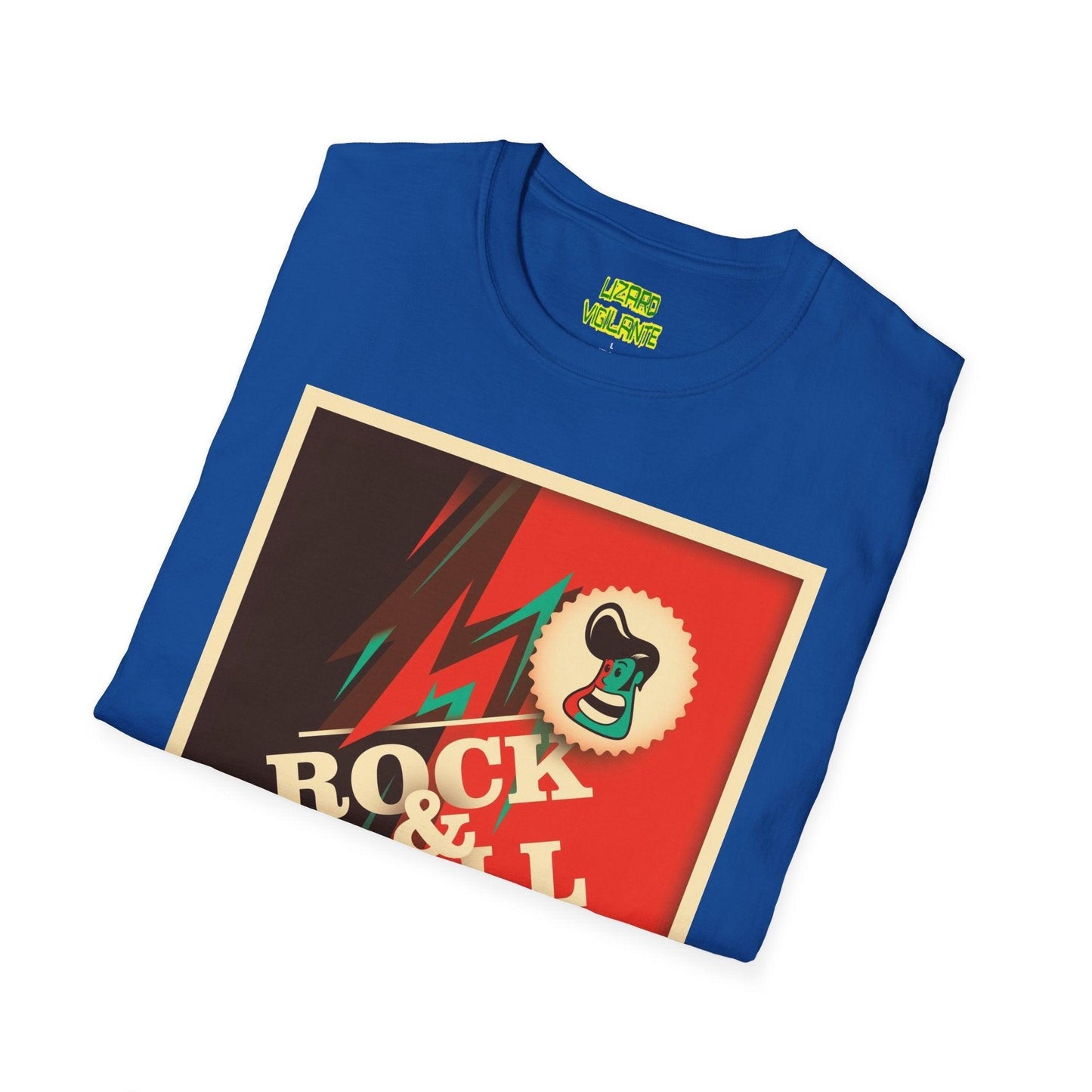 Rock & Roll Pomp Unisex Softstyle T-Shirt - Lizard Vigilante