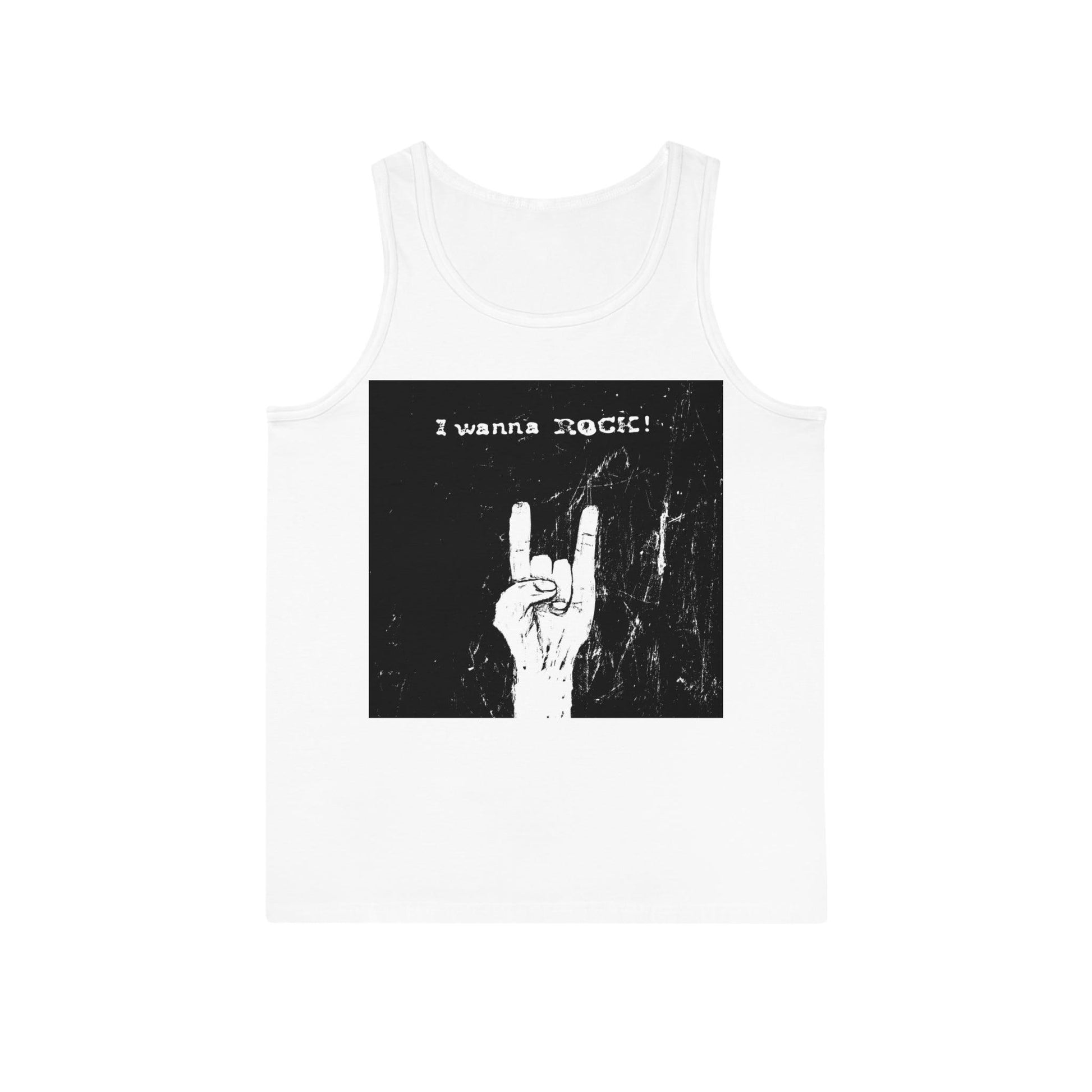 I Wanna Rock Unisex Softstyle™ Tank Top - Lizard Vigilante