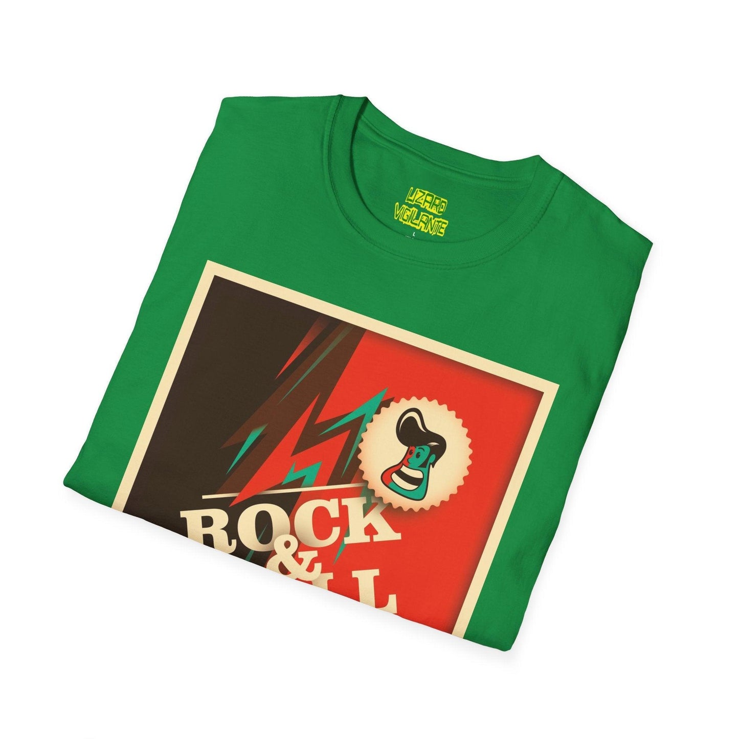 Rock & Roll Pomp Unisex Softstyle T-Shirt - Lizard Vigilante